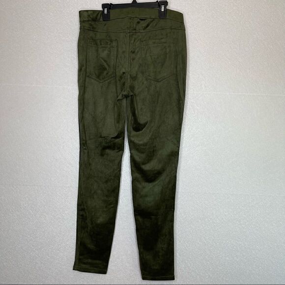 SIMPLY Vera Vera Wang Ultrasuede Moto Leggings L - Picture 7 of 8